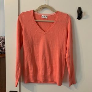 Vineyard Vines Salmon Vneck Sweater (Sample)